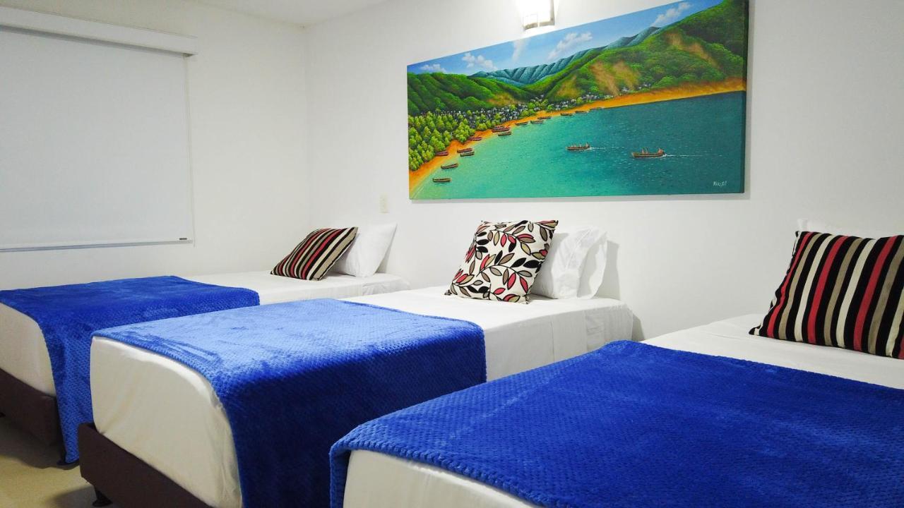 Hotel Parque De Los Novios Inn Santa Marta  Kültér fotó